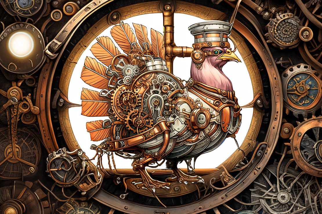 Steam punk turkey